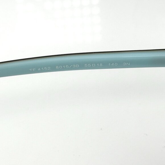 Tiffany & Co. TF4152 Brown Acetate Cat Eye Sunglasses Gold Tone Tortoise Shell main image 8